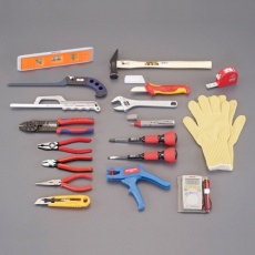 【EA33D】[18個組] 電気工事用工具セット