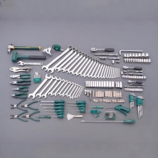 【EA689SY】[242個組]ツールワゴン付工具セット(トレー入)