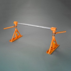 【EA632HB-3】[3t]ケーブルリードスタンド(2台組/スピンドル付)