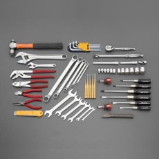 【EA612SF-1B】[60個組] フォークリフト整備用工具セット