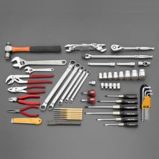 【EA612SF-2B】[62個組] フォークリフト整備用工具セット