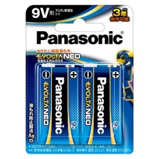 【EA758YR-19W】[9Vx 2個] 乾電池・エボルタネオ