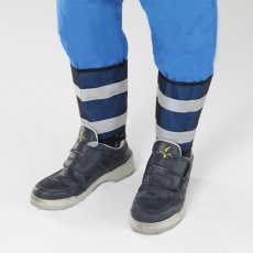 【EA355KK-41】[L] 脚絆(マジック式/反射テープ付)
