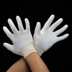 【EA354GB-14B】[XL] 手袋(低発塵/ナイロン、ポリエステル・ポリウレタン)