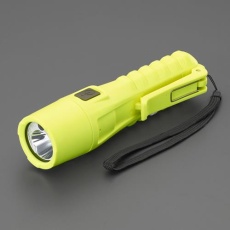 【EA758WE-64】[単3x3本] フラッシュライト/LED(防爆構造/黄)