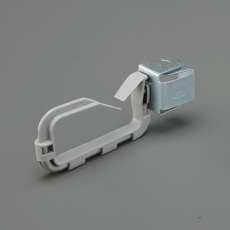 【EA947FD-36】[吊りボルト用]ケーブルハンガー(シングル/グレー/5個)