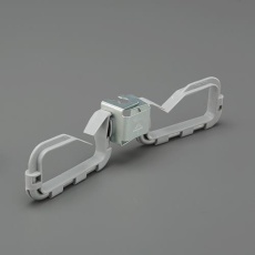 【EA947FD-37】[吊りボルト用]ケーブルハンガー(ダブル/グレー/5個)