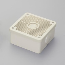 【EA947HB-202】[防雨型]防犯カメラ取付ボックス(ノック付/ベージュ)