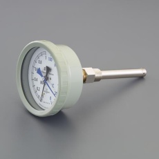 【EA729PA-21】0- 100℃/0-0.6MPa/φ 100mm 温圧計(横型)