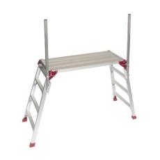 【EA905P-21】1.0m 足場台(アルミ製)