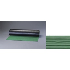 【EA997RA-11】1.0x 10m/3.0mm ゴムマット(横筋・緑)