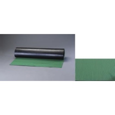 【EA997RA-12】1.0x 10m/3.0mm ゴムマット(縦筋・緑)