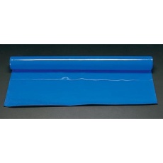 【EA997RB-405B】1.0x5.0m/4.0mm ゴムシート(ブルー)
