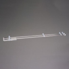 【EA970KA-12】1.1-2.0m カーテンレールセット(伸縮式/ダブル)