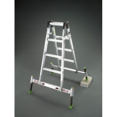 【EA903FB-210】1.89-2.08m 脚立(アウトリガー一体型)