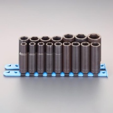 【EA164XB-1】1/2DRインチ 16個組 インパクトディープソケットセット(メトリック)