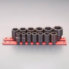 【EA164XA-1】1/2インチDR インパクトソケットセット[インチ]