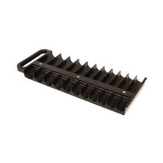 【EA617-182】1/2インチDRx420mm ソケットホルダー(マグネット付/黒)