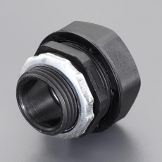 【EA947SH-4】1/2インチxCTG 16 ボックスコネクター(ストレート/厚鋼/樹脂製)