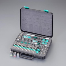 【EA617AH-215】1/4インチ・1/2インチDR/43点 ソケットレンチセット(ZYKLOP)