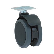 【EA986PH-1】100mm キャスター(プレート式/振動吸収)