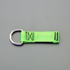 【EA983SP-152】100x25mm ベルト付Dリング