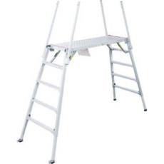 【EA905DF-23】105-141cm 足場台(調整脚付)