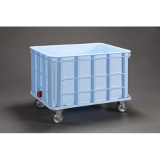 【EA506AG-14】1096x793x643mm コンテナ(排水栓・キャスター付)