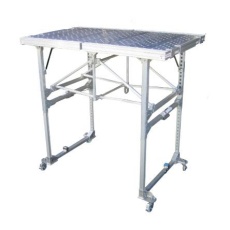 【EA905DF-101】1100x1785x1140-1750mm 移動式室内足場台