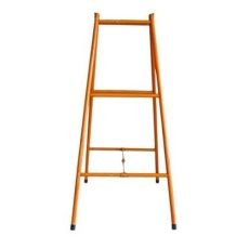 【EA903-102】1200mm パイプ脚立(オレンジ塗装)