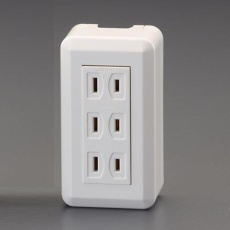 【EA940CJ-47A】125V/15A コンセント(角型・3口)