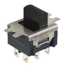 【EA940DH-604A】125V/3A 2極双投/小型スライドスイッチ