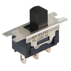 【EA940DH-601A】125V/3A 単極双投/小型スライドスイッチ