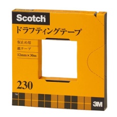 【EA765MA-131】12mmx30m ドラフティングテープ(ベージュ)