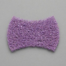 【EA928AS-4B】130x100mm パワフルたわし(粗目/10枚)