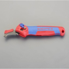 【EA589DM-26】146mm 電工ストリッピングナイフ(ラチェット式)