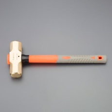 【EA643DA-3A】1500g/370mm 両頭ハンマー(ノンスパーキング)