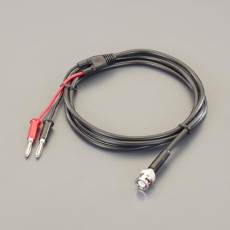 【EA940DT-293】1500mm 同軸テストリード(BNC/バナナプラグ分岐)