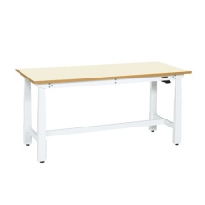【EA956SA-52】1500x750x630-1280mm/250kg 作業台(電動式)
