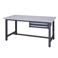 【EA956GA-33】1500x750x735mm/800kg ワークベンチ(2段引出し)