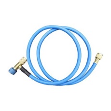 【EA101TB-22】150cm/R32・R410A バルブ付チャージングホース/青