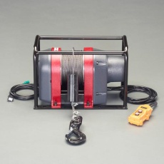 【EA840BG-150A】150kg/37m 電動ウインチ(リモコン/定置型)