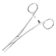 【EA595LC-3】150mm ロックピンセット(直/ステレンス製)