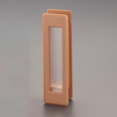 【EA951L-22】150x42mm 明り窓(引き戸手兼用/ミディアムオーク)