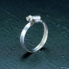 【EA463BB-125】16- 25mm ホースクランプ(ステンレス製)