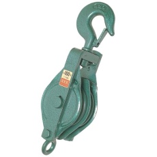 【EA987HA-175B】175mm 強力型滑車(2車)