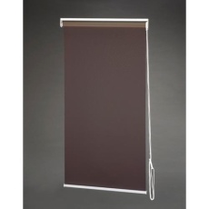 【EA970KG-26B】1800x2200mm ロールスクリーン(遮光/ブラウン)