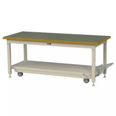 【EA956TV-1A】1800x750x762mm/3.0ton ワークテーブル(キャスター付)