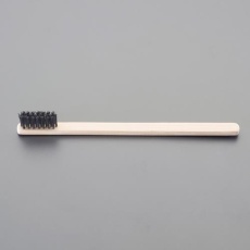 【EA109DH-43】180mm 竹ブラシ(直・豚毛製)