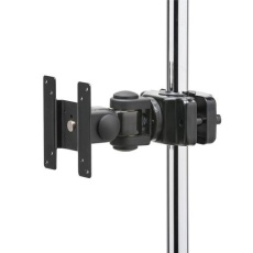 【EA764AG-26BA】183-203mm モニターアーム(支柱取付用/黒)